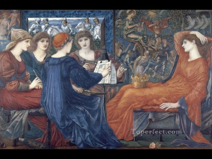 Laus Veneris PreRaphaelite Sir Edward Burne Jones Oil Paintings